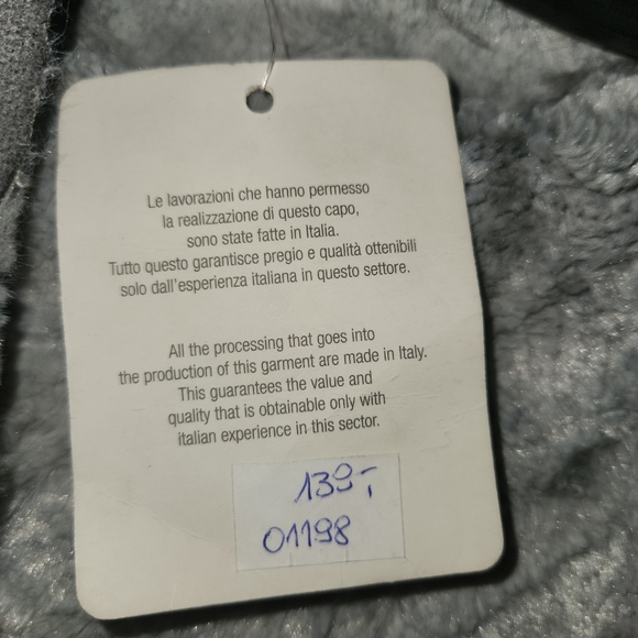 NWT Moda Italia Faux fur/suede vest S - Picture 2 of 4